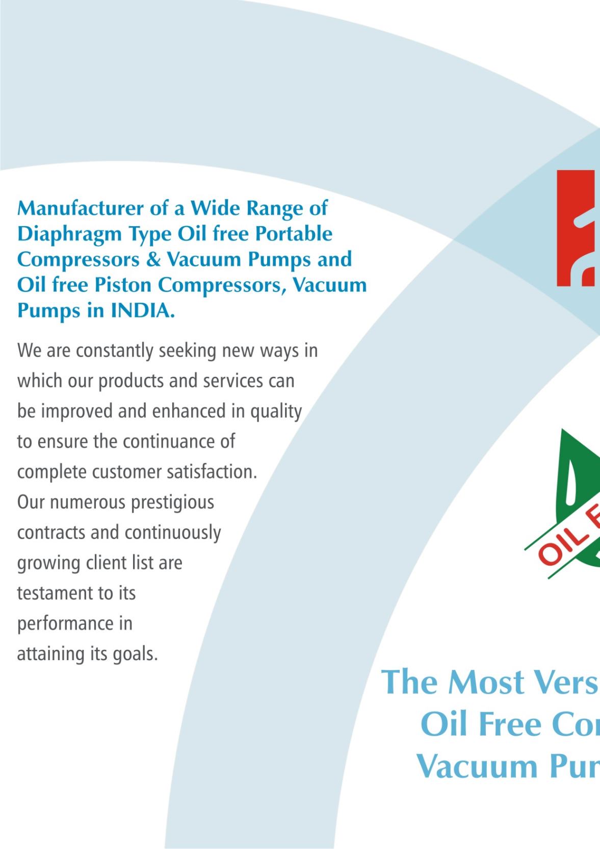Oil Free Compressors